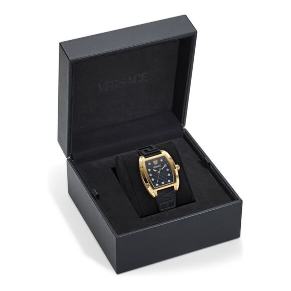 Versace  Dominus Diamond Watch Gold Womens